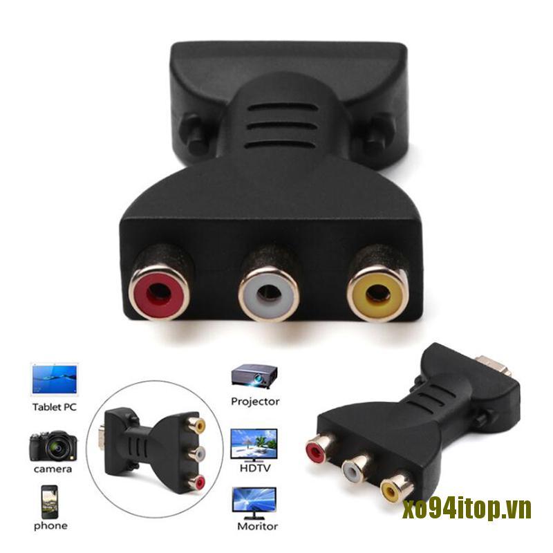 Bộ Chuyển Đổi Tín Hiệu Av 1080p Hdmi Sang Vga