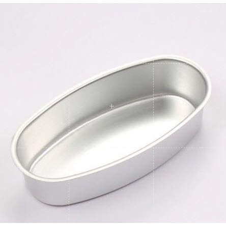 Khuôn hình ovan trắng 21.5 cm