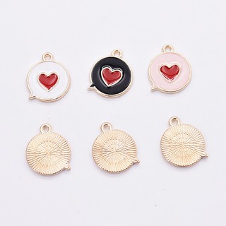 Bộ 10 Mặt vòng cổ Hình Trái Tim