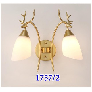 Đèn Gắn Tường 1757/2 Hươu Vàng Trang Trí Phòng Ngủ, Hành Lang Và Cầu Thang 1757/2 Có T