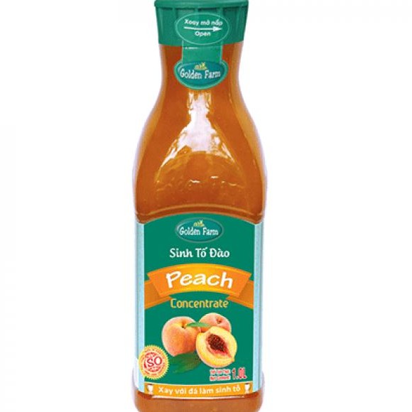 Sinh tố Đào Golden Farm 500ml