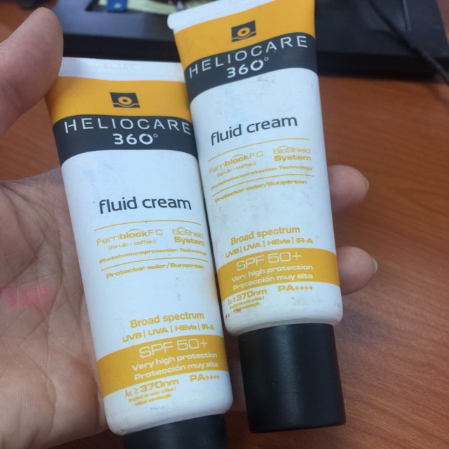 Kem chống nắng helio fluid cream