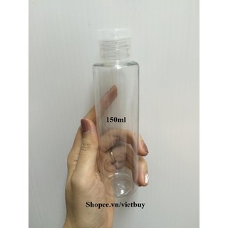 Chai nhựa nắp bật 150ml