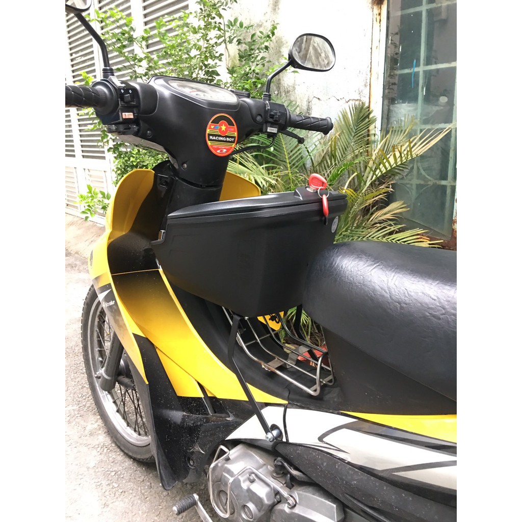Thùng giữa Jupiter V, Jupiter MX, Gravita thùng Givi G10N kèm bát gắn theo xe