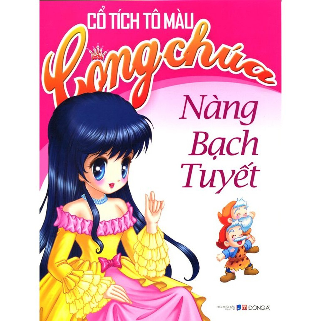 Sách - Tô màu công chúa - Nàng Bạch Tuyết