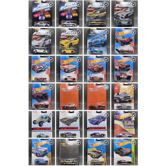 Hot Wheels - Basic 7 - Xe mô hình tỉ lệ 1/64