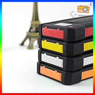 [SE] Dual USB Portable Solar Battery Charger Universal Solar Power Bank for Phone