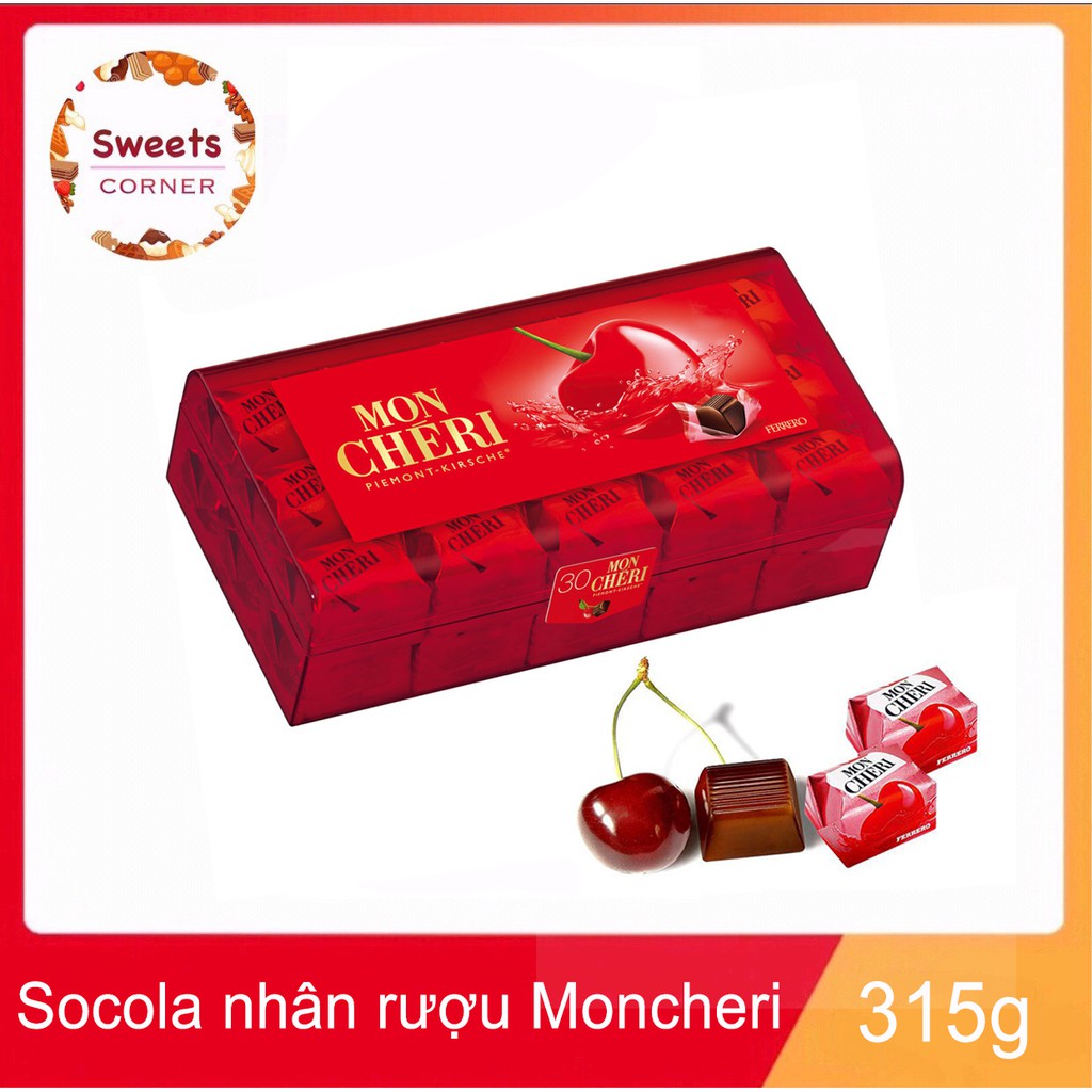 Socola nhân rượu Moncheri