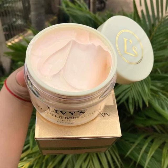 Kem dưỡng trắng da body Livy's Thái Lan 250g