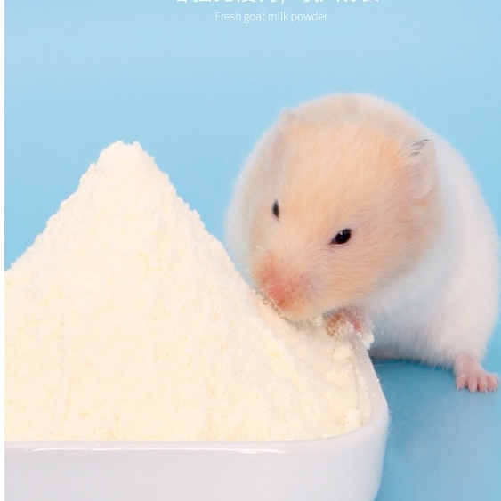 Sữa Dê Nhập Khẩu Chai Lớn Nắp Nhôm 140g Cho Hamster Bầu & Baby. Cung Cấp các vitamin & khoáng chất