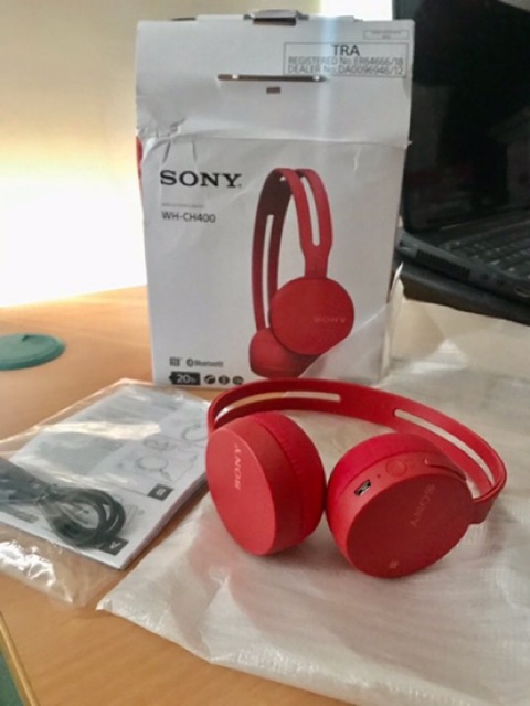 Tai nghe bluetooth không dây Sony WH- CH400 - Chính hãng