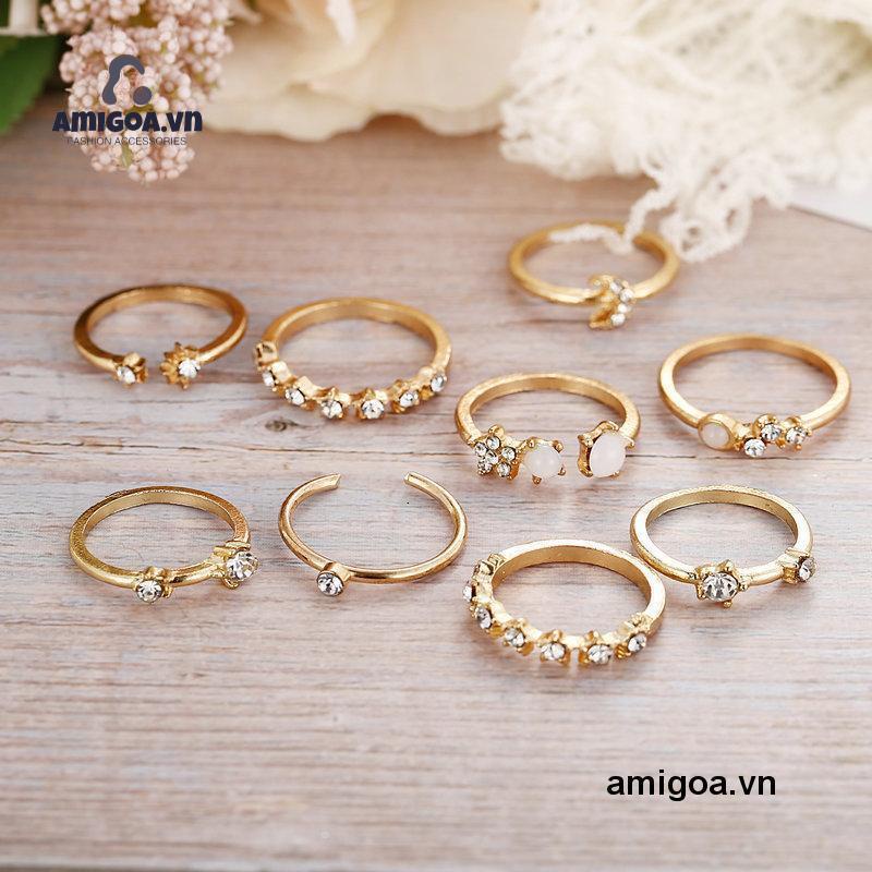 Nhẫn Mạ Vàng Hình Bướm Phong Cách Bohemian Hàn Quốc Cổ Điển Cho Nữ