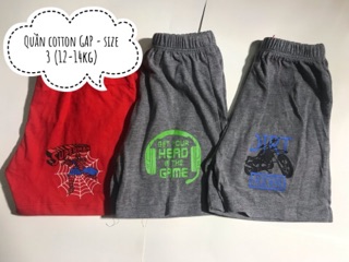 Quần đùi cotton GAP bé trai
