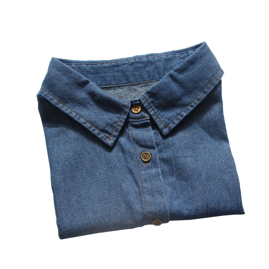 Áo Sơ Mi Denim Thời Trang Dành Cho Nữ