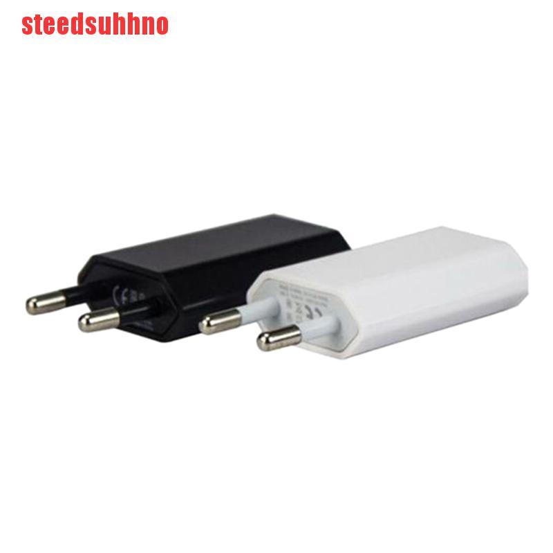 Củ Sạc Phích Cắm Eu Usb Ac Cho Iphone Samsung