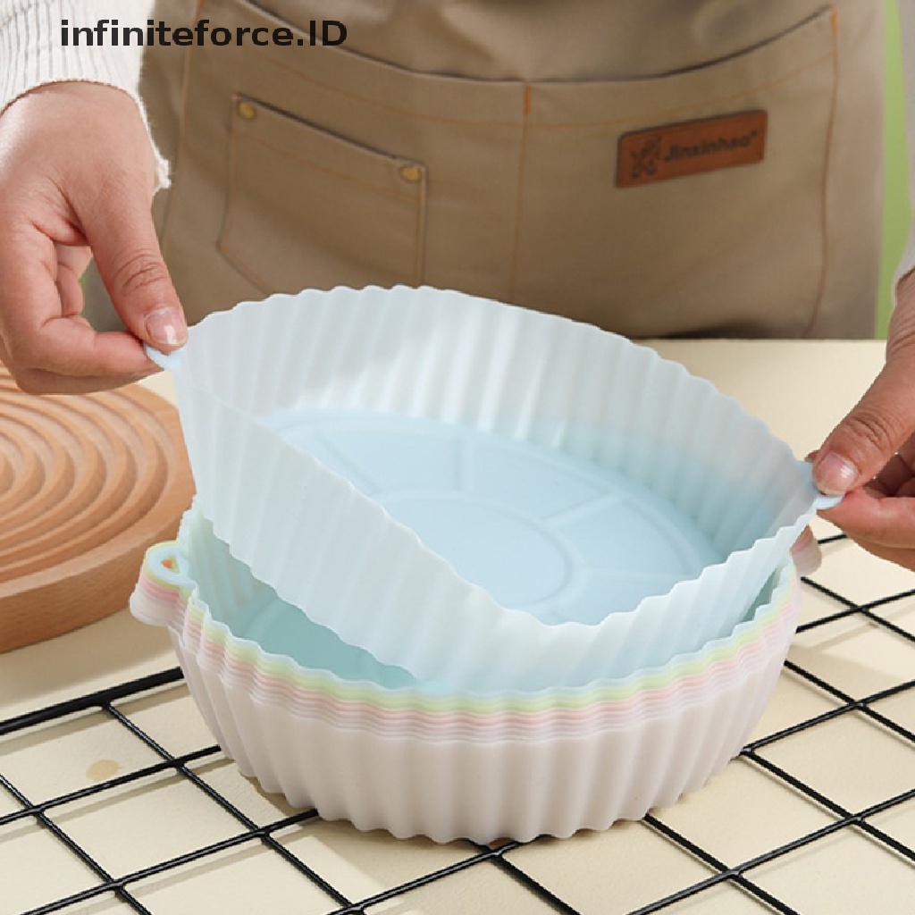 Nồi Chiên Không Dầu Bằng Silicone Có Thể Tái Sử Dụng
