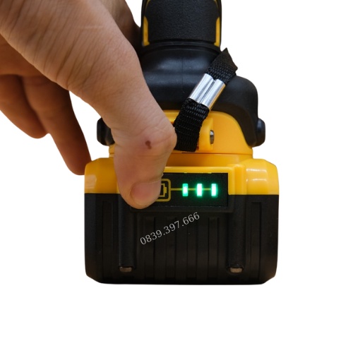 Máy chuyên vít dùng pin  Động cơ Lõi  Đồng KHÔNG CHỔI THAN Kèm 2 PIN Máy hãng cho thợ bắn vít bắn tôn, Hàng Loại 1