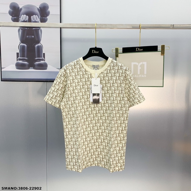 Áo Phông Nam Đi Ô In Full Họa Tiết - Áo Phông Đi Ô Đôi nam Nữ