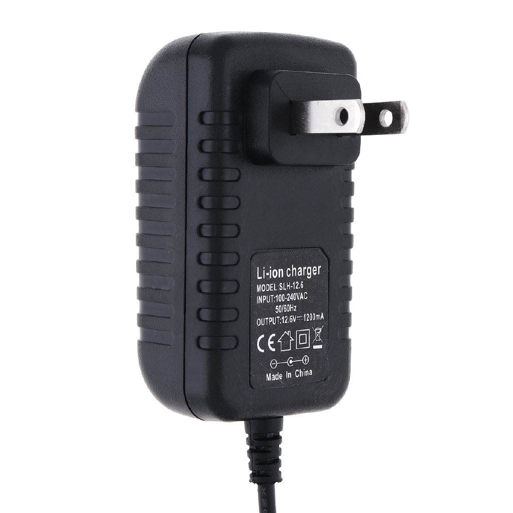 12.6V Portable Lithium Battery Rechargeable Charger