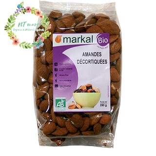 Hạt hạnh nhân hữu cơ đã tách hạt Markal 250g