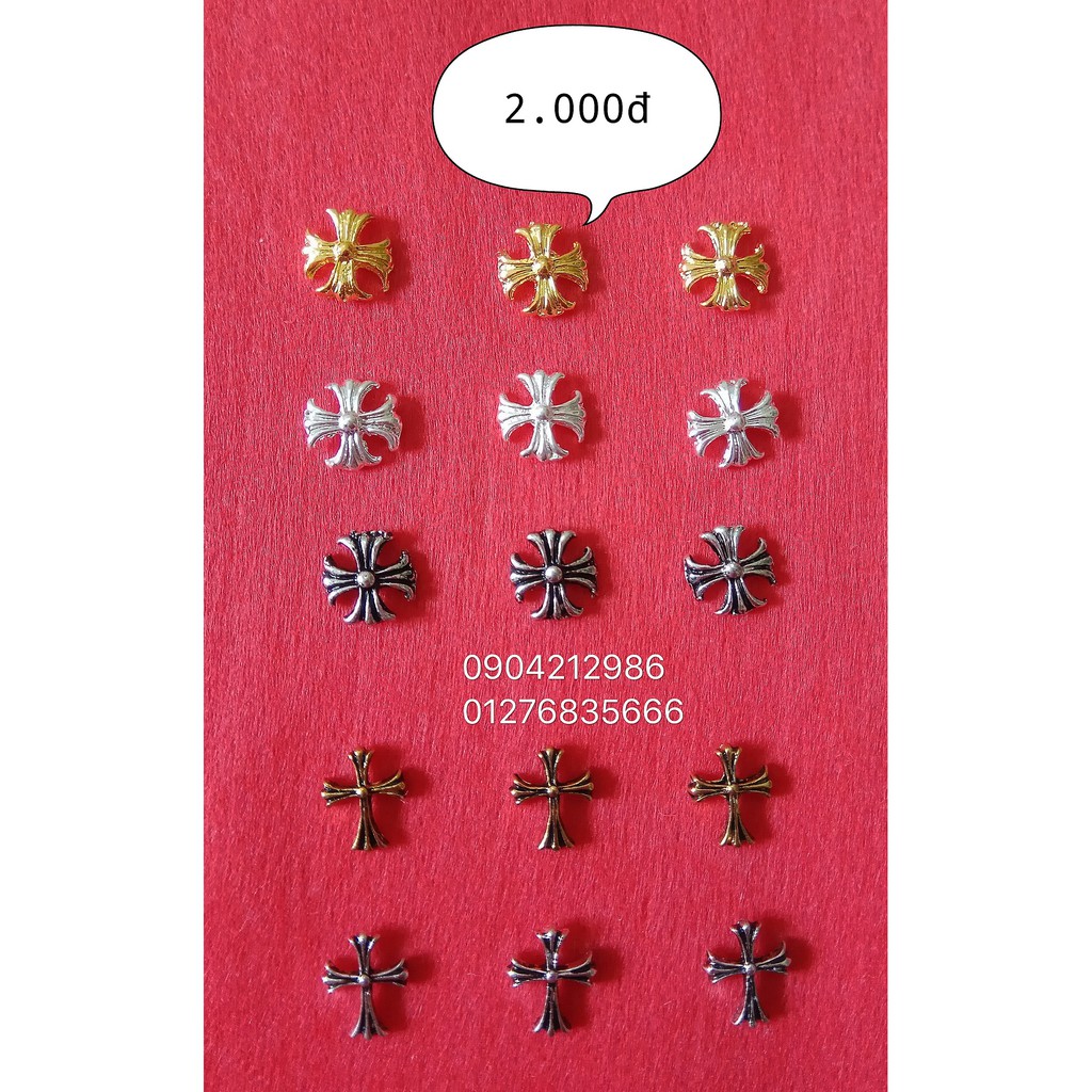 Phụ kiện nails - đá hình (2k/ viên)