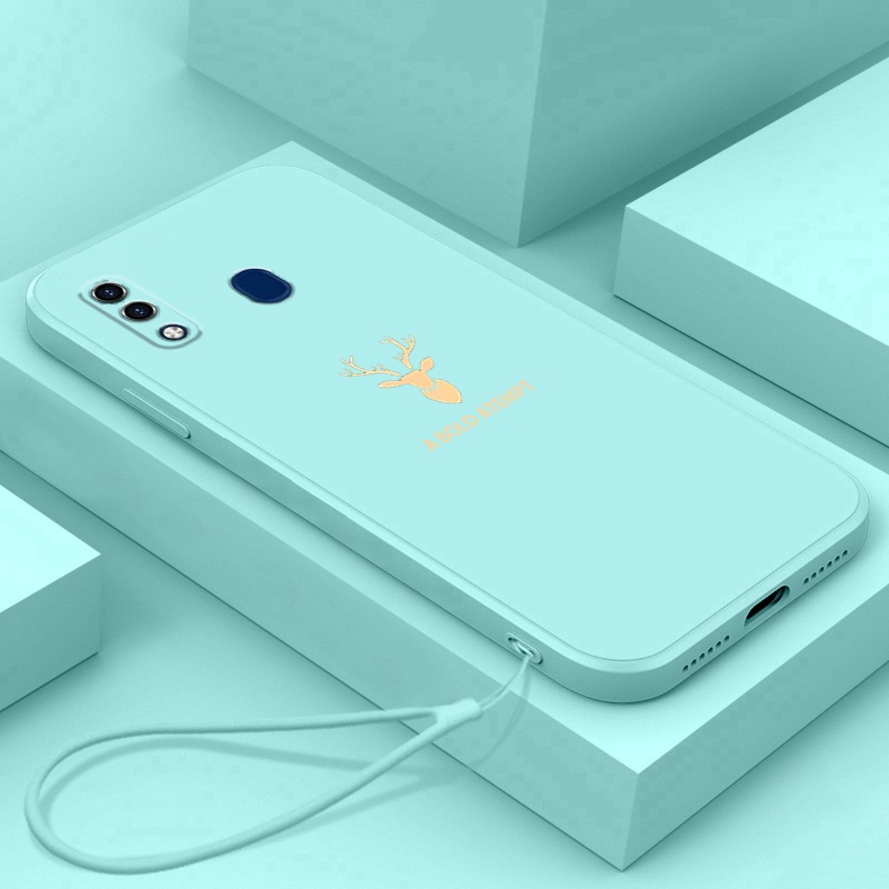 Ốp lưng samsung a20 samsung a30 Ốp Điện Thoại Silicone Mềm Bảo Vệ Cho samsung a20 samsung a30 YTLT01 viền vuông cute