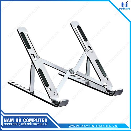 Giá đỡ Laptop, Macbook, Ipad bằng nhôm có thể điều chỉnh được độ cao