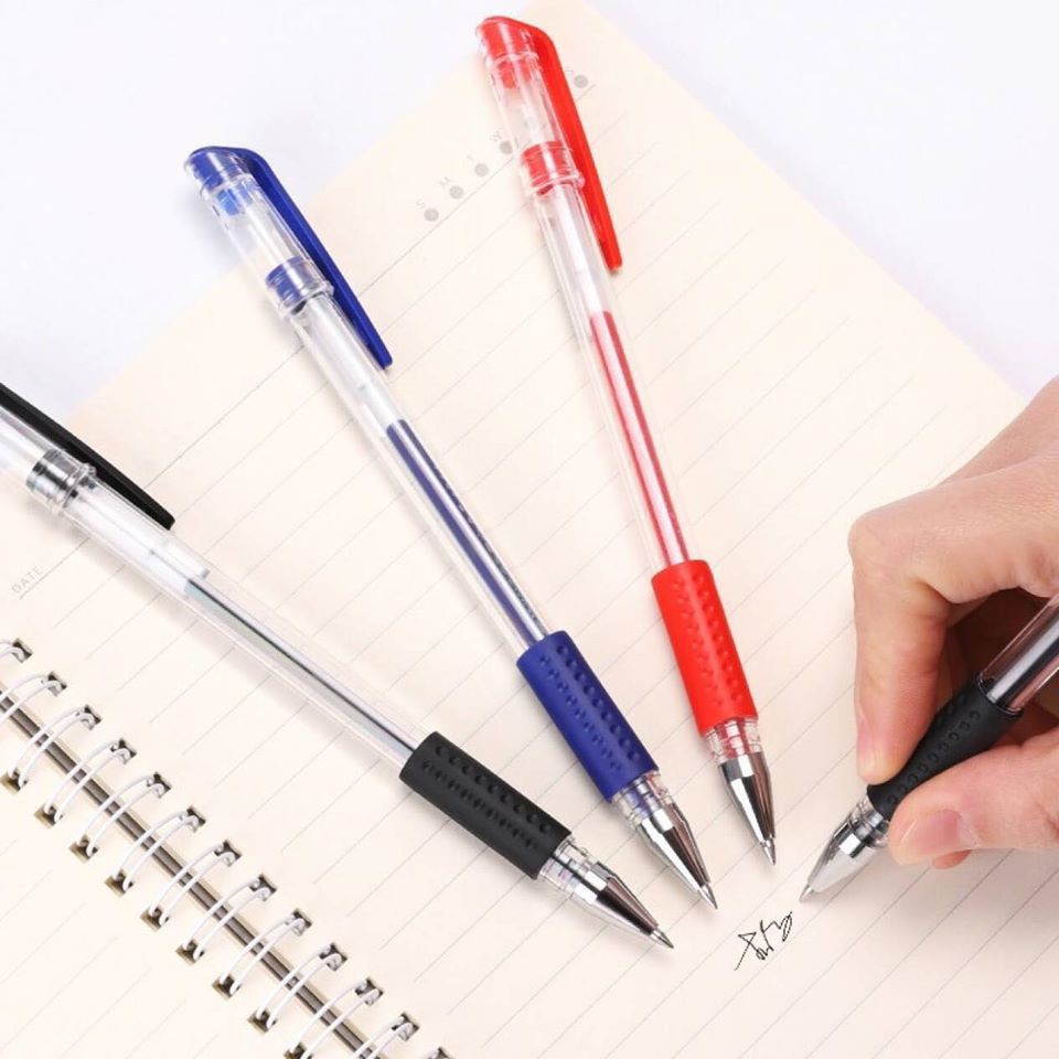 [Bút gel] Bút gel cao cấp bút viết học sinh P9 Sunwood không đứt nét, không khô mực