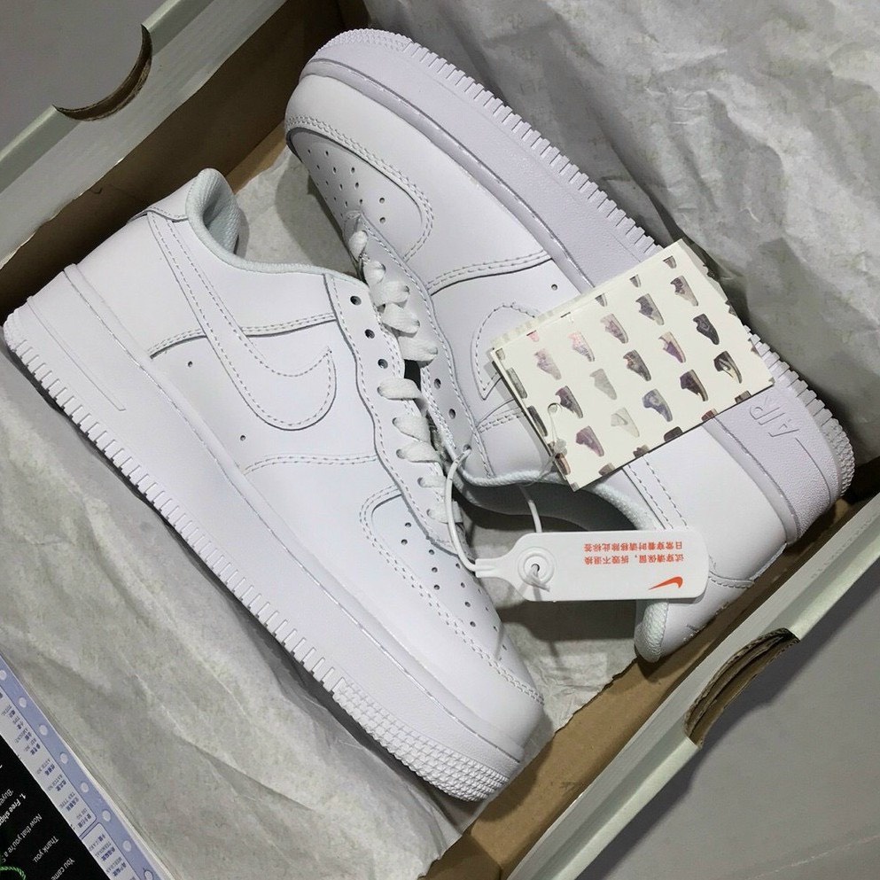 Giày thể thao sneaker Air Force 1 Full Trắng cực hót, dễ phối đồ | BigBuy360 - bigbuy360.vn