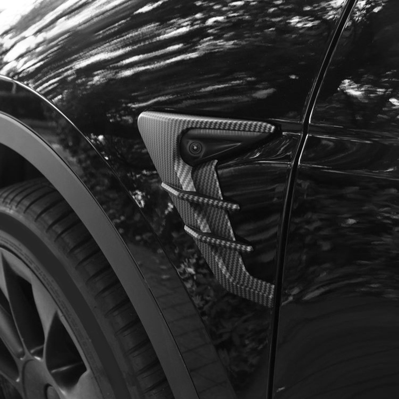 FENDER Tấm chắn bùn bằng sợi carbon nhám cho máy ảnh Tesla Y 2020 2021 | BigBuy360 - bigbuy360.vn