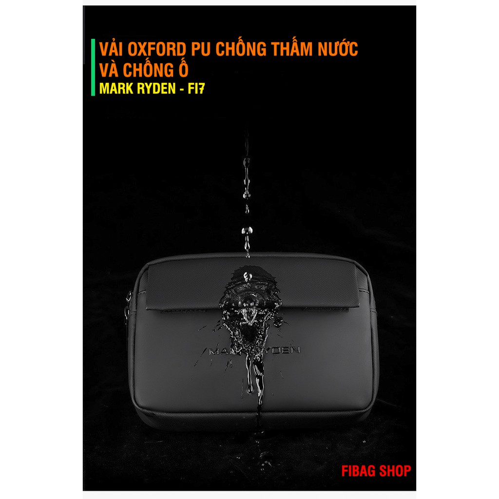 Túi Đeo Chéo Nam MARK RYDEN FI7  Cao Cấp - Chống Thấm Nước - Chính Hãng