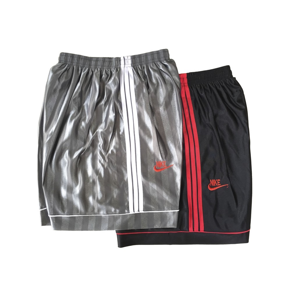 Quần Đùi Nam 3 Sọc Thun Bóng