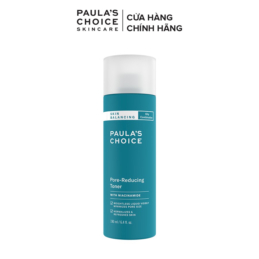 Bộ sản phẩm dưỡng, cân bằng dầu và thu nhỏ lỗ chân lông Paula's Choice Skin balancing with Niacianamide - 1350.3400.7827 | BigBuy360 - bigbuy360.vn