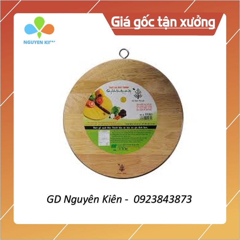 THỚT GỖ TRÒN ĐỨC THÀNH size 25 và size 30cm