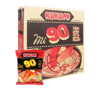Thùng mì kokomi đại 90 tôm chua cay 30 gói x 90gr
