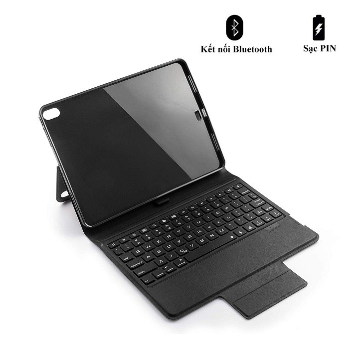 Bàn phím F13 dành cho iPad mini 5 - 7 màu đèn cho bàn phím, thiết kế sang trọng, bàn phím nhạy