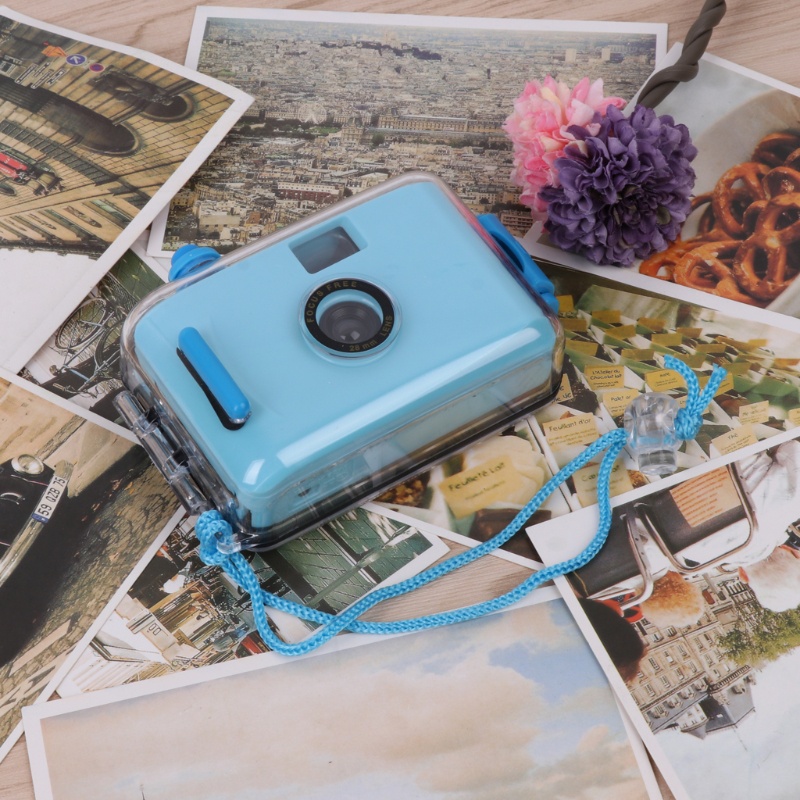 Bonj Máy Ảnh Lomo Mini Dễ Thương Chống Thấm Nước 35mm Với Hộp Đựng Mới