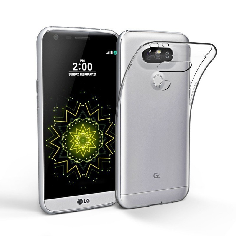 Ốp lưng silicon trong suốt cho LG G5