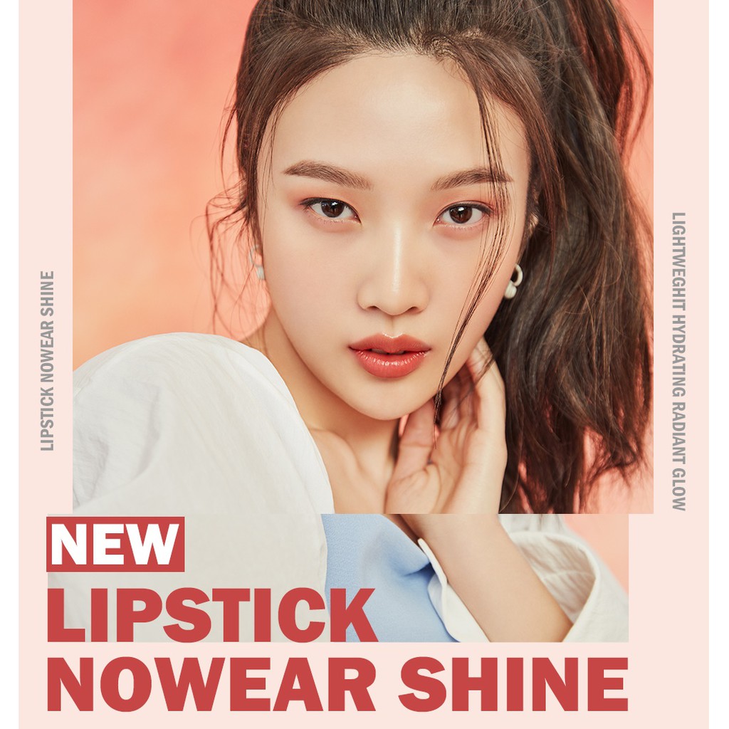 [ESPOIR] Son thỏi lì - LIPSTICK NOWEAR VELVET / bóng - SHINE | BigBuy360 - bigbuy360.vn