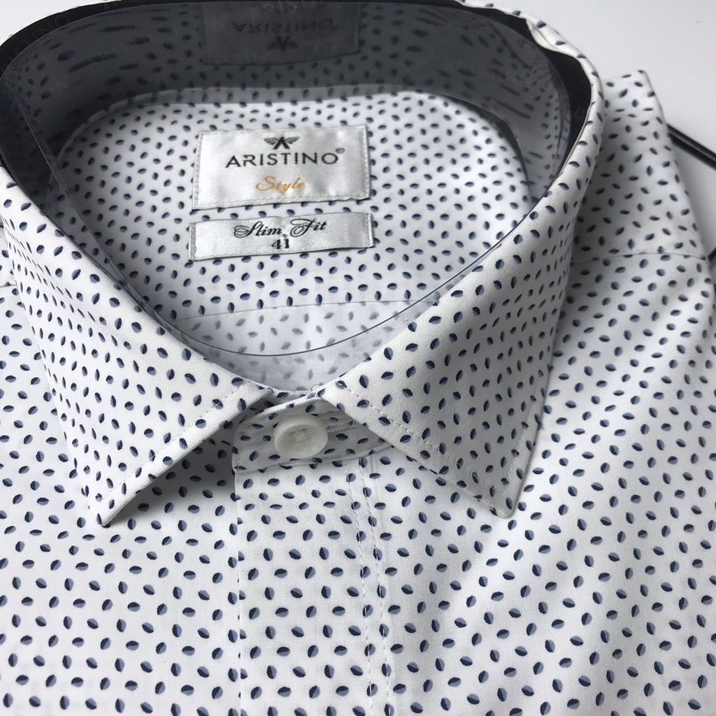 Áo sơ mi nam dài tay ARISTINO sợi sồi mềm mát from slim ALS54808