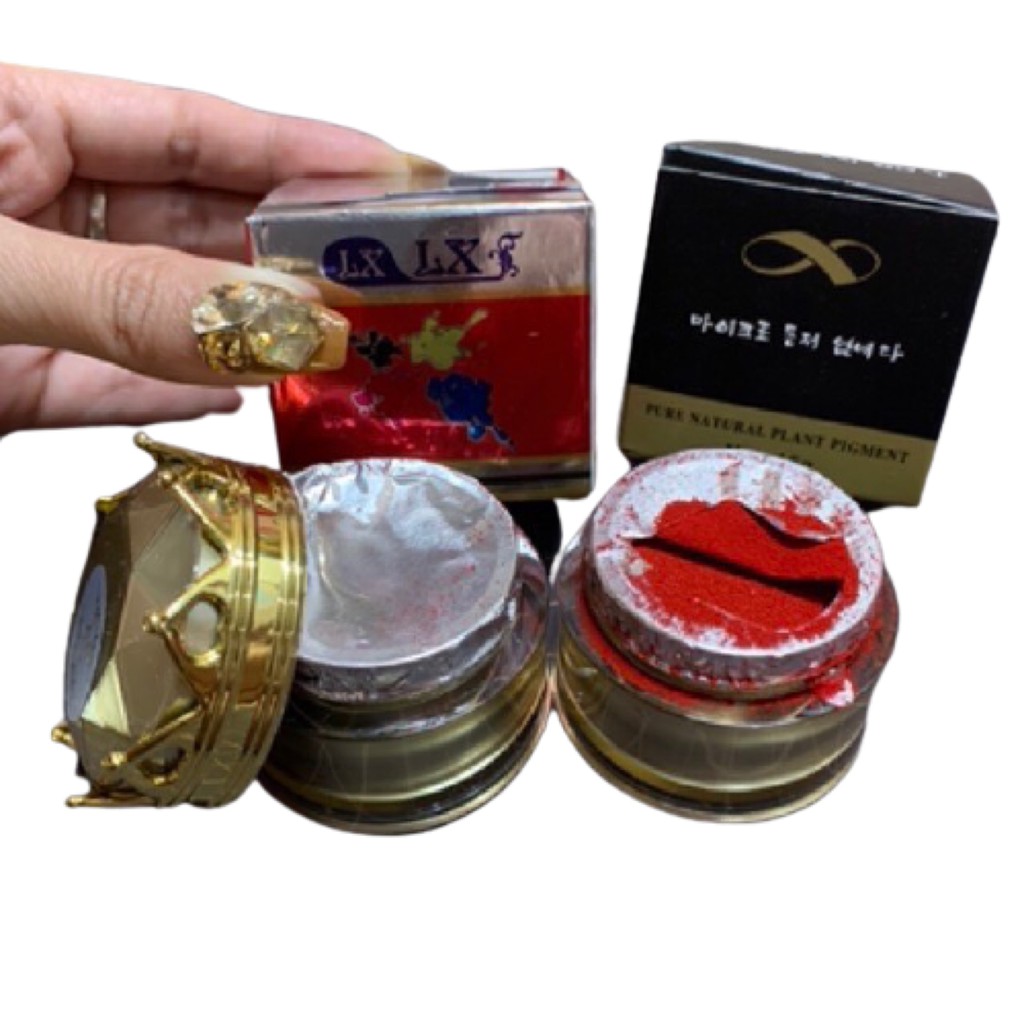 Bột Tán Môi Hoàng Cung Giúp Nhanh Bám Màu Kích Màu Môi Lên Tươi Màu Đậm Màu Hơn
