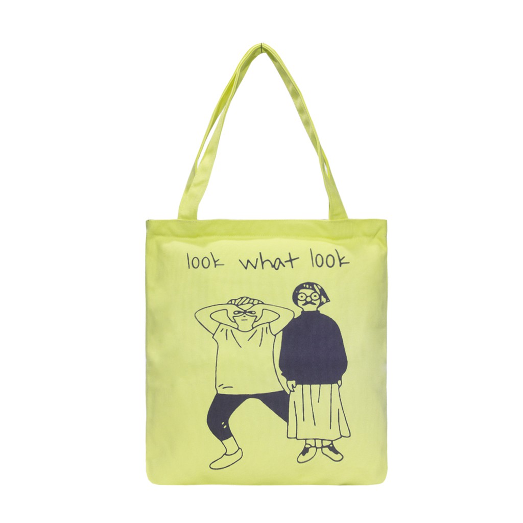 Túi Vải Đeo Vai Tote Bag Look What XinhStore