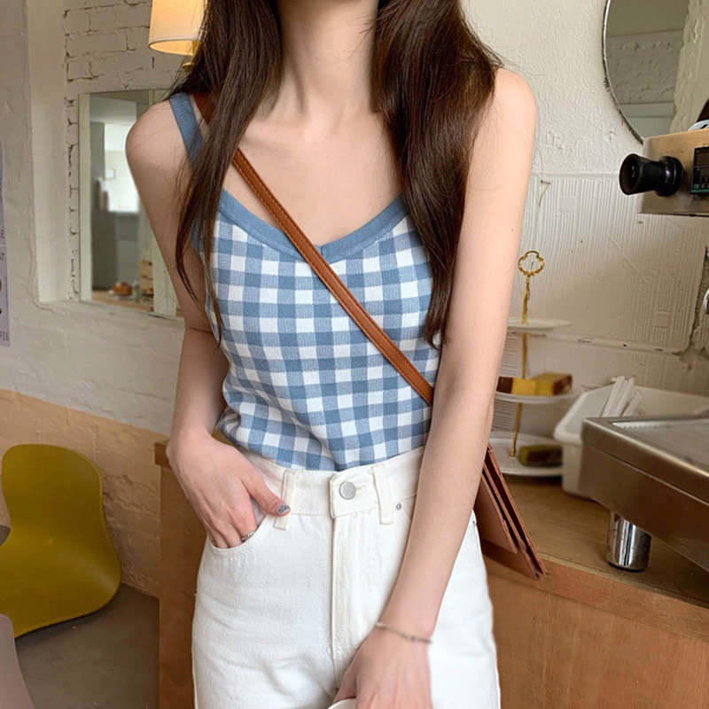 Áo Sweater Không Tay Thiết Kế Đơn Giản Thời Trang Cho Nữ