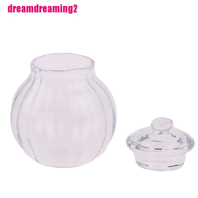 Lọ Thủy Tinh Mini Đựng Kẹo Tỉ Lệ 1: 12 Trang Trí Nhà Búp Bê