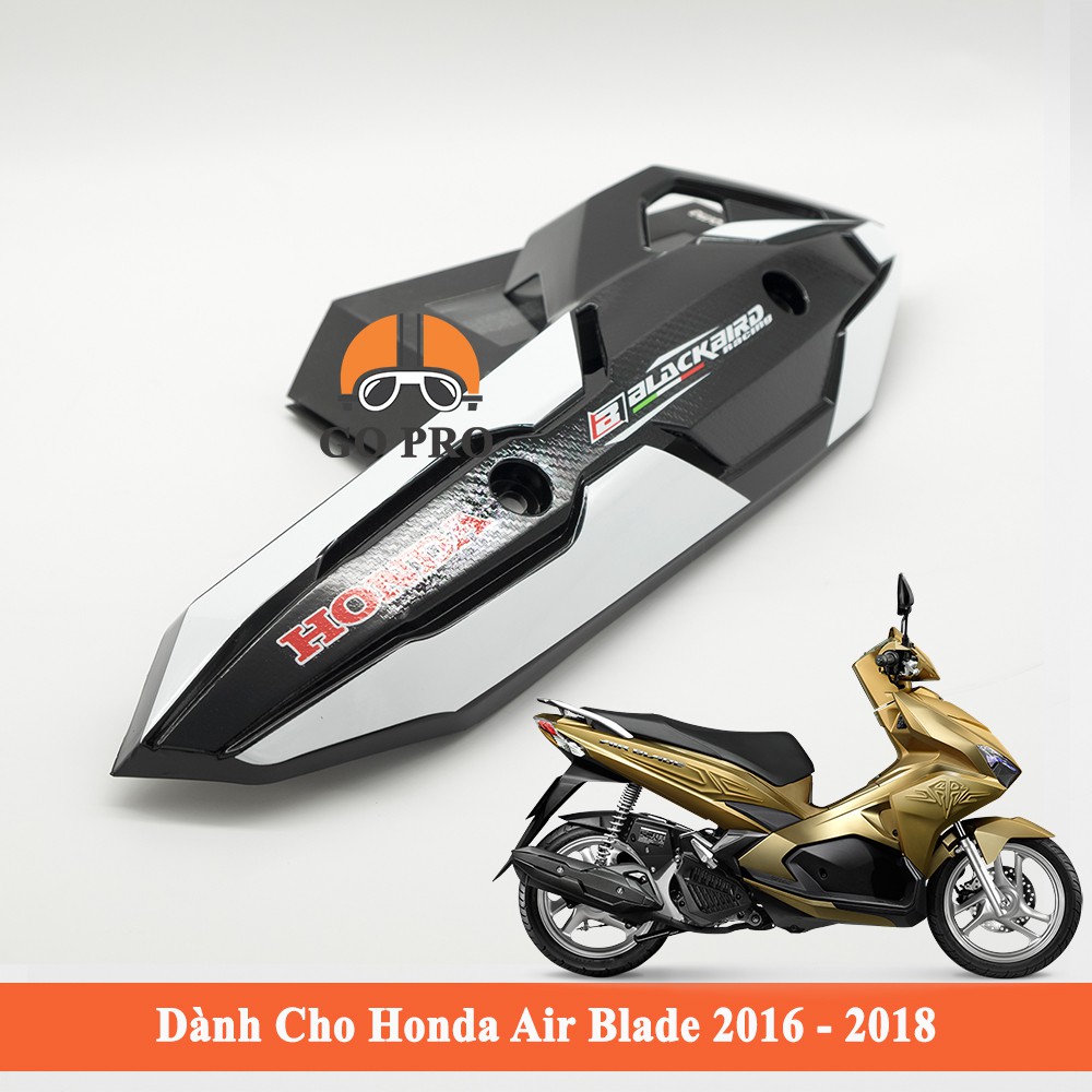 [CHÍNH HÃNG] Ốp Hông Pô Nhựa Sơn Honda Air Blade 2016 - 2019