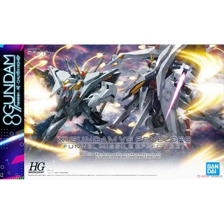 Mô Hình Lắp Ráp HG UC Xi Gundam VS Penelope Funnel Missile Effect Set