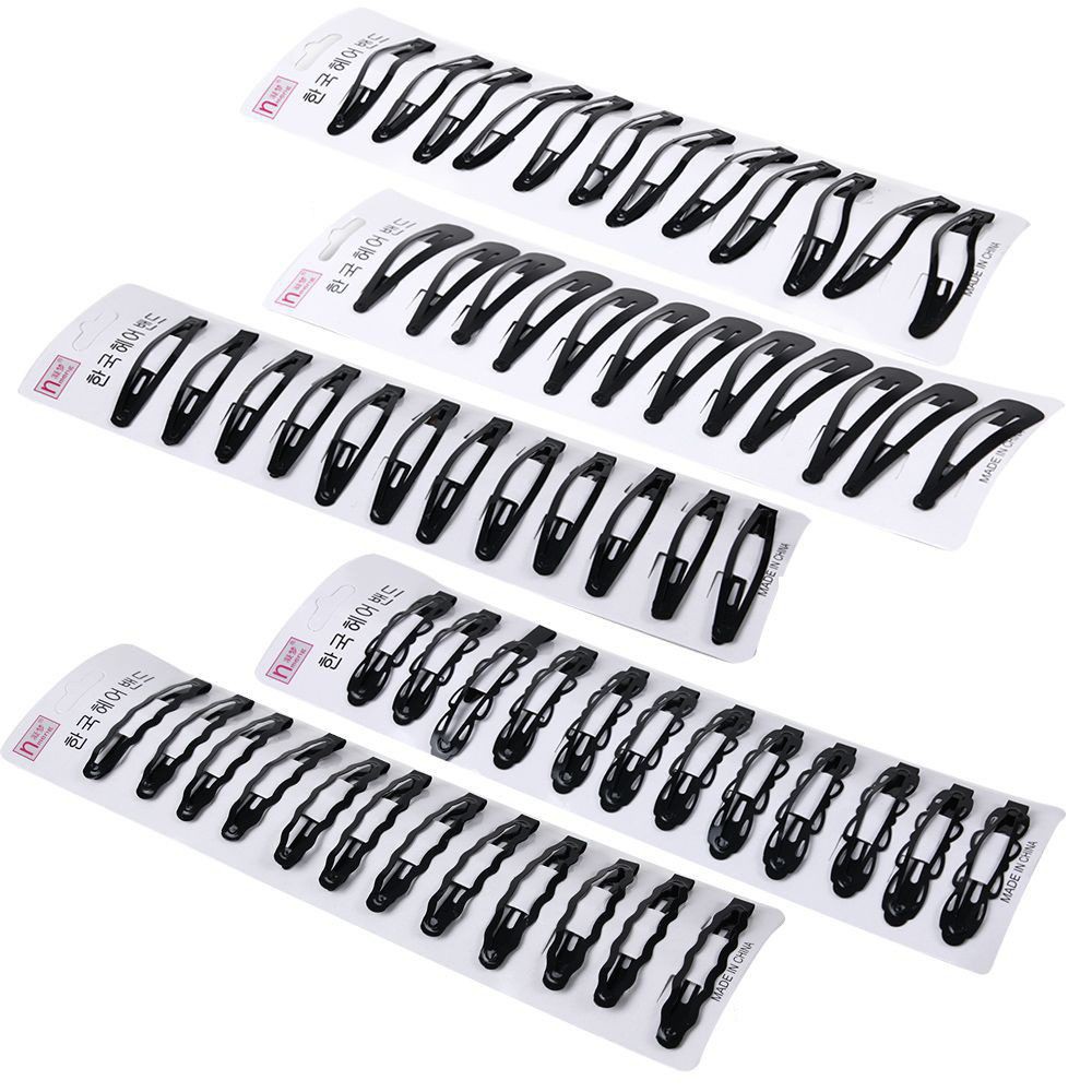 Hairgrip Headwear Black Girls Hair Accessories Hair Clips Set