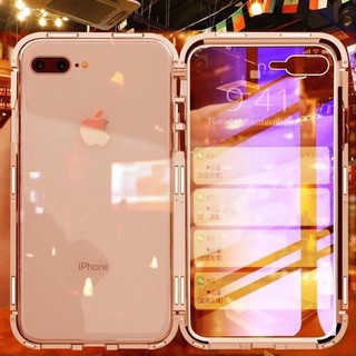 Ốp Iphone lưng kính Nam châm Shengo