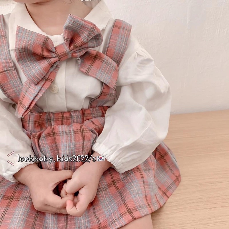 SET VÁY 3 CHI TIẾT CHO BÉ