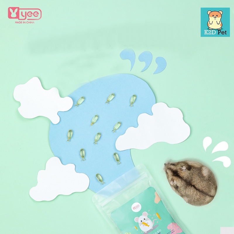 Cá con Yee bảo vệ sức khỏe cho Hamster, Guinea Pig (bọ ú, chuột lang), thỏ, sóc, chinchilla